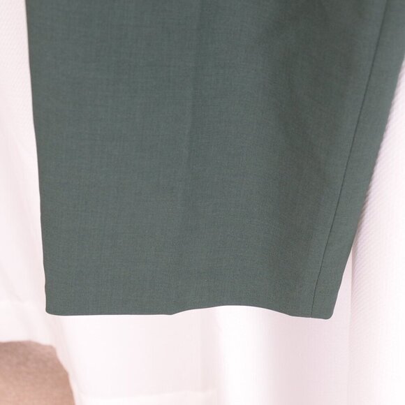 NWT The Frankie Shop Green Bea Trousers Sz M - Picture 7 of 8